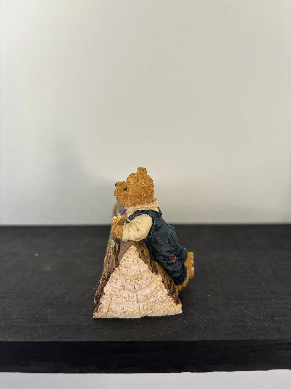 Boyds Collection Miss Bloominbear’s Desk Sign Teacher Bear 2006